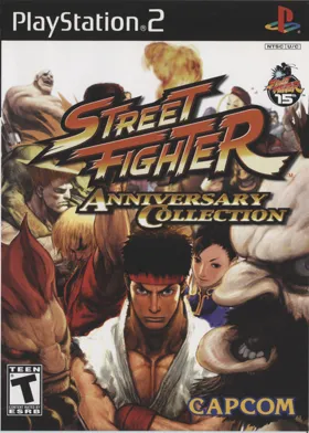 Street Fighter Anniversary Collection box cover front
